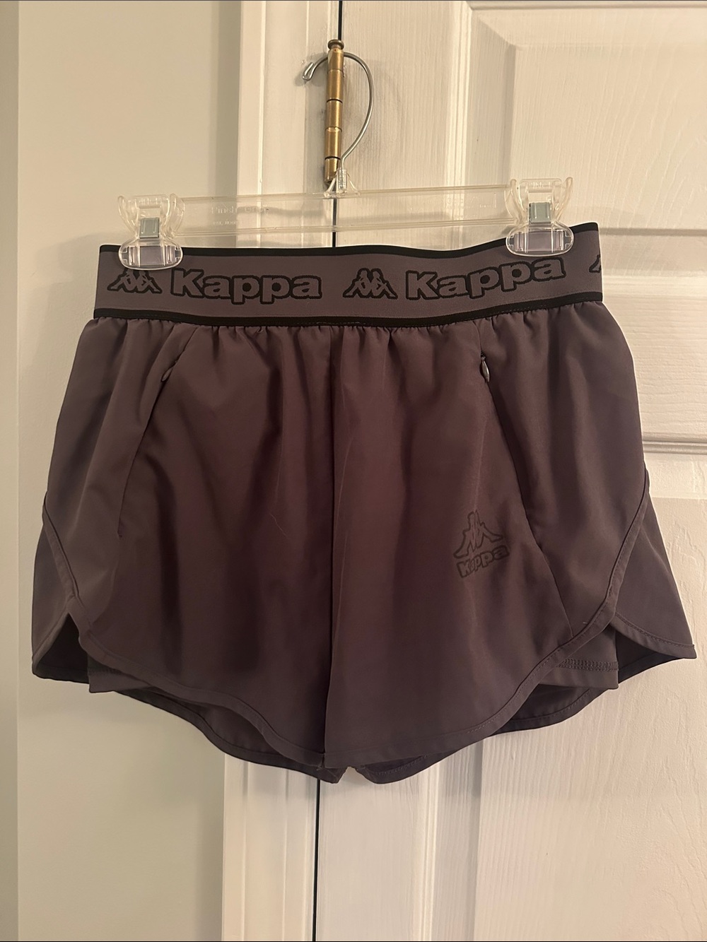 Kappa x Primark Branded Logo Elastic Waist Athletic Shorts- like new!! small